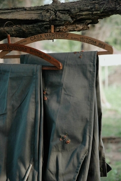 Bombachas de campo finitas Verdes ramitos - comprar online