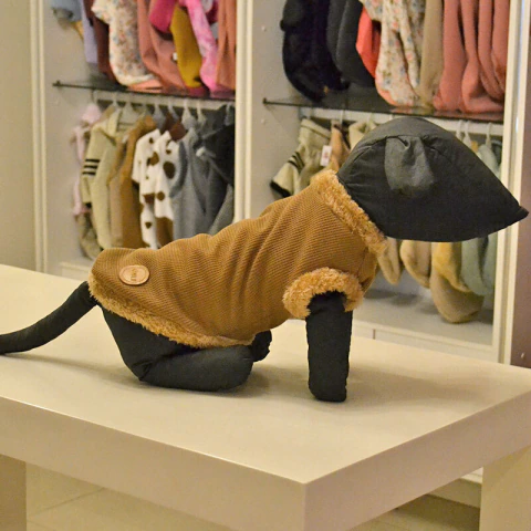 Buzo Para Perro - Panal Salchicha Camel