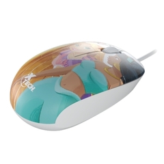 MOUSE XTECH XTM-D406PS DISNEY PRINCESAS CCABLE USB --A PEDIDO - tienda online