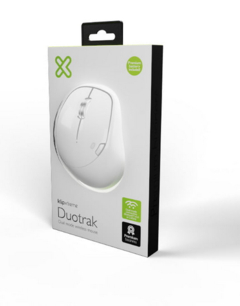 MOUSE KLIPXTREME DUOTRAK 3D 6 BOTONES BLUETOOTH WIRELESS (KMB-501WH) --A PEDIDO en internet