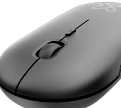 MOUSE KLIPXTREME ERGONOMICO SLIM SURFER NEGRO 4 BOTONES 24GHZ AMBIDIESTRO (KMW-415BK) --A PEDIDO - Master's Informática