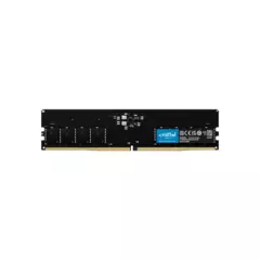 MEMORIA RAM UDIMM CRUCIAL BASICS 16GB DDR5 4800MHZ CL40 1.10V SINGLE NEGRO --A PEDIDO