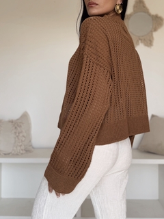 Sweater ASPEN (chocolate) - ELEVA