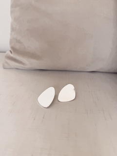 RAVI Earrings - Acero Blanco - comprar online