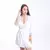Robe Em Poliamida - Manga 3/4 com detalhes em rends - loja online