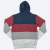 MOLETOM YOUR FACE CANGURU CINZA/VINHO/MARINHO - comprar online