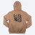 MOLETOM LRG ZIPER STACKED HOODIE MARROM - comprar online