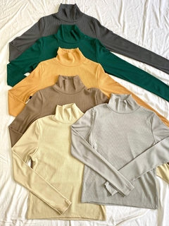 POLERA *RIB MORLEY*