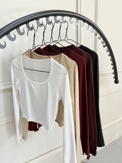 TOP MANGA LARGA ROULOTTE *MODAL SOFT* - comprar online