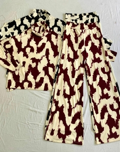 CONJUNTO POLERON Y PALAZO *LANILLA* - comprar online