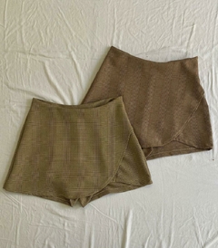 SKORT CRUZADO *SASTRERO GALES*