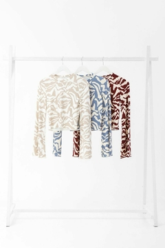 TOP MANGA OXFORD ROULOTTE *LANILLA* - comprar online