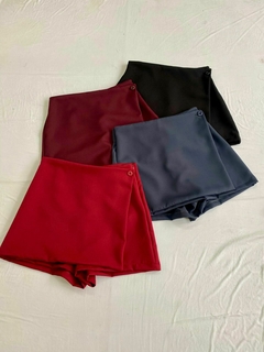 SKORT CRUZADO BOTON *SASTRERO* - comprar online