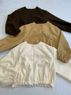 CAMPERA BOMBER *PAÑO* - CITTÀ