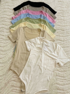 BODY MANGA CORTA *MODAL SOFT*