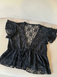 SAQUITO DOBLE VOLADOS *ENCAJE* - comprar online