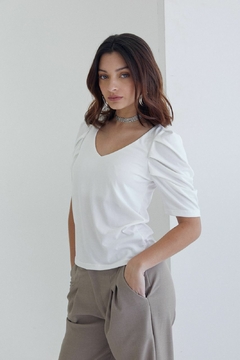 REMERA V MANGA TABLAS *MODAL SOFT* - comprar online