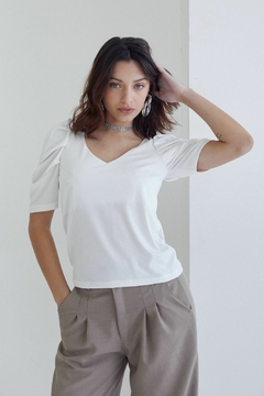 REMERA V MANGA TABLAS *MODAL SOFT* - CITTÀ
