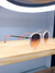 ÓCULOS IPANEMA DOURADO - DETALHES ROSA - LENTE DEGRADE - comprar online