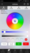 Kit 4 Esferas Jardin 350 con Lampara Move On RGB - Estilo Griscan