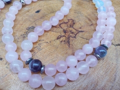 JAPAMALA QUARTZO ROSA E 7 CHAKRAS