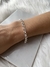 Pulsera rolo de acero blanco - comprar online