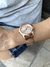 Reloj metal rose