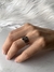 Anillo esmaltado estrellas de acero quirúrgico