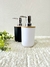 DISPENSER DE PLASTICO CON TAPA DE BAMBOO