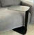 (TLC) 1 mesa de arrime negra. Nueva / 38x25x59
