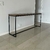 (MG) Consola madera y hierro / 170 x 40 x 74