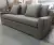 (TL) Nuevo. Sillon con funda gris de bull / 220x100x75