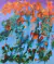 (TL) Obra de Karin Gutman. Óleo s/ tela / 140x120