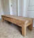(JF) Banco de madera maciza / 180 x 50 x 45