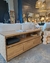 (ID) NUEVO. Mueble tv de Alamo seleccionado con lustre Petriibi / 140 x 40 x 60
