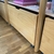 (MW) Mueble de Ukelele c estantes tela algodón rosa laqueada / 260x35x93/96 - comprar online