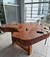 (JF) Dos sillones Acapulco y mesa rodaja madera maciza / sillones 75 x 40 x 80 / mesa 95 x 46 - comprar online