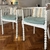(AS) 2 Sillas con fundas y almohadones / 50 x 45 x 78