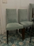 (MG) 10 sillas de Paul tapizadas en pana acqua ( 1 con respaldo mas alto) / 45 x 45 x 45/95/115 - comprar online