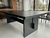 (TL) Mesa de kiri laqueado y 12 sillas wishbone / 140x260x80/49x40x78