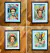 (MG) 6 cuadros de Frida Kalho / 40 x 30