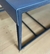 (MGC) Una mesa ratona de chapa pintada a horno azul / 225 x 75 x 46 - comprar online