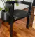 (MWC) 5 sillas de cuero negra de Indecor Thonet / 55x50x46/70 en internet
