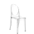 (IDC) 8 Sillas Ghost de Kartell / 40 x 50 x 46/90 - comprar online