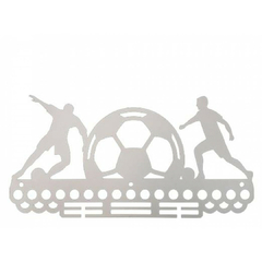 Porta Medalha Futebol Em Mdf Branco