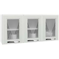 Armario Triplo Telasul Star 3 Pts C/vidro - 816007-01 - BIDU SHOP
