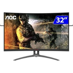 Monitor Gamer Aoc Agon 32 Curvo 165hz 1ms Freesync - Ag323fcxe