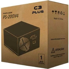 Fonte Atx 200w Ps-200v4 C3plus S/cabo - Ps-200v4 - comprar online