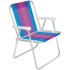 Cadeira De Praia Alta Aluminio Mor - 002101 - comprar online