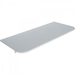 Mesa Dobrável para Cozinha com Suporte em MDP 100X50cm Branca MULTIVISÃO